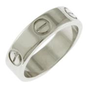 Pre-owned White Gold rings Cartier Vintage , Gray , Dames