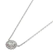 Pre-owned White Gold necklaces Cartier Vintage , Gray , Dames