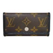 Pre-owned Leather wallets Louis Vuitton Vintage , Brown , Dames