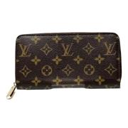 Pre-owned Canvas wallets Louis Vuitton Vintage , Brown , Dames