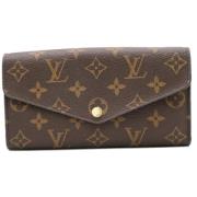 Pre-owned Canvas wallets Louis Vuitton Vintage , Brown , Dames