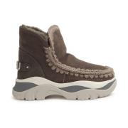 Bruine Sneakers voor Vrouwen Mou , Brown , Dames