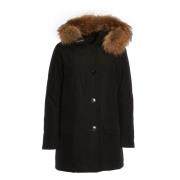 Zwarte Arctic Parka Jas Vrouwen Woolrich , Black , Dames