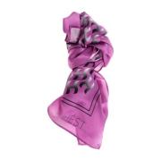 Frøya Silk Scarf Hést , Purple , Dames