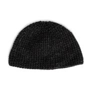 Antraciet Gebreide Beanie Muts Jan-Jan VAN Essche , Gray , Heren