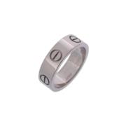 Pre-owned White Gold rings Cartier Vintage , Gray , Dames