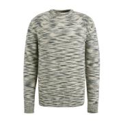 Zachte Space Crewneck Pullover Cast Iron , Gray , Heren