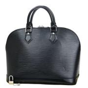 Pre-owned Leather louis-vuitton-bags Louis Vuitton Vintage , Black , D...