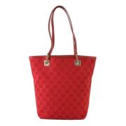 Pre-owned Canvas gucci-bags Gucci Vintage , Red , Dames