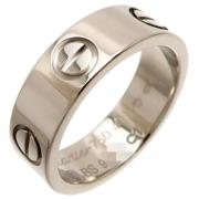 Pre-owned White Gold rings Cartier Vintage , White , Dames