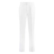 Katoenmix broek met zakken Dickies , White , Dames