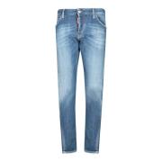 Blauwe Jeans voor Mannen Aw24 Dsquared2 , Blue , Heren