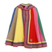 Multicolor Cape voor stijlvolle outfits Emilio Pucci , Multicolor , Da...