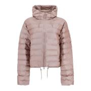 Korte Puffer Jacket Rains , Pink , Dames