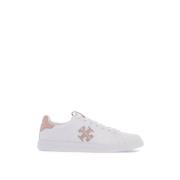 Dubbele T Tennisschoenen Tory Burch , White , Dames