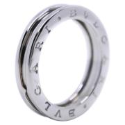 Pre-owned White Gold rings Bvlgari Vintage , Gray , Heren