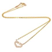 Pre-owned Rose Gold necklaces Cartier Vintage , Yellow , Dames