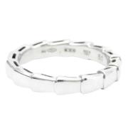 Pre-owned Silver rings Bvlgari Vintage , Gray , Dames