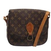 Pre-owned Canvas louis-vuitton-bags Louis Vuitton Vintage , Brown , Da...