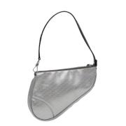 Pre-owned Canvas dior-bags Dior Vintage , Gray , Dames