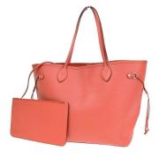 Pre-owned Leather louis-vuitton-bags Louis Vuitton Vintage , Orange , ...