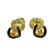 Pre-owned Metal dior-jewelry Dior Vintage , Yellow , Dames