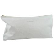 Pre-owned Canvas clutches Bottega Veneta Vintage , Beige , Dames