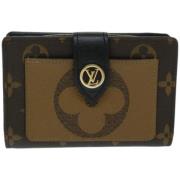 Pre-owned Canvas wallets Louis Vuitton Vintage , Brown , Dames