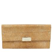 Pre-owned Suede clutches Jimmy Choo Pre-owned , Yellow , Dames