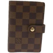 Pre-owned Canvas wallets Louis Vuitton Vintage , Brown , Dames