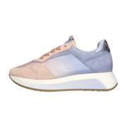 Lage Kiss Sneakers in Roze Suède Softwaves , Multicolor , Dames