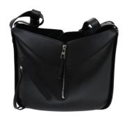 Pre-owned Leather shoulder-bags Loewe Pre-owned , Black , Dames