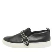 Pre-owned Leather sneakers Marc Jacobs Pre-owned , Black , Dames