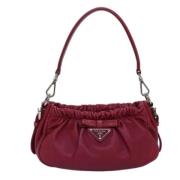 Pre-owned Leather prada-bags Prada Vintage , Pink , Dames