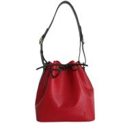 Pre-owned Leather louis-vuitton-bags Louis Vuitton Vintage , Red , Dam...