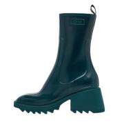 Pre-owned Rubber boots Chloé Pre-owned , Green , Dames