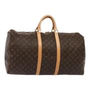 Pre-owned Canvas louis-vuitton-bags Louis Vuitton Vintage , Brown , Da...