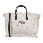 Stijlvolle Tassen Collectie MC2 Saint Barth , White , Dames