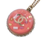 Pre-owned Metal chanel-jewelry Chanel Vintage , Pink , Dames