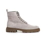 Beige suède veterschoenen Hogan , Beige , Heren