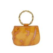 Pre-owned Leather handbags Gucci Vintage , Yellow , Dames