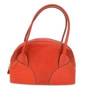 Pre-owned Leather shoulder-bags Loewe Pre-owned , Red , Dames