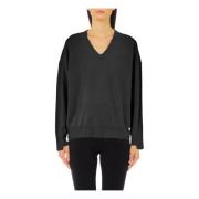 Gesloten hals trui Liu Jo , Black , Dames