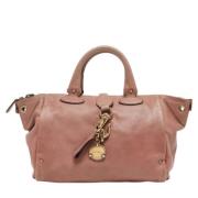 Pre-owned Leather handbags Bally Pre-owned , Pink , Dames