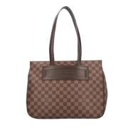 Pre-owned Canvas louis-vuitton-bags Louis Vuitton Vintage , Brown , Da...