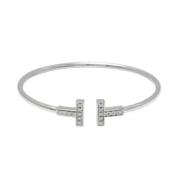 Pre-owned White Gold bracelets Tiffany & Co. Pre-owned , Gray , Dames