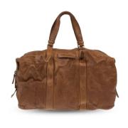 Handtas met logo Dsquared2 , Brown , Heren