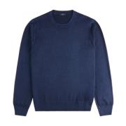 Stijlvolle Sweaters Collectie Fay , Blue , Heren