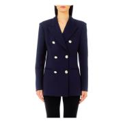 Dubbelborstig Blazer Jas Liu Jo , Blue , Dames