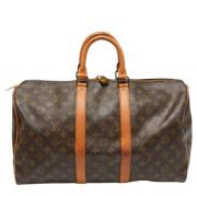 Pre-owned Canvas louis-vuitton-bags Louis Vuitton Vintage , Brown , Da...